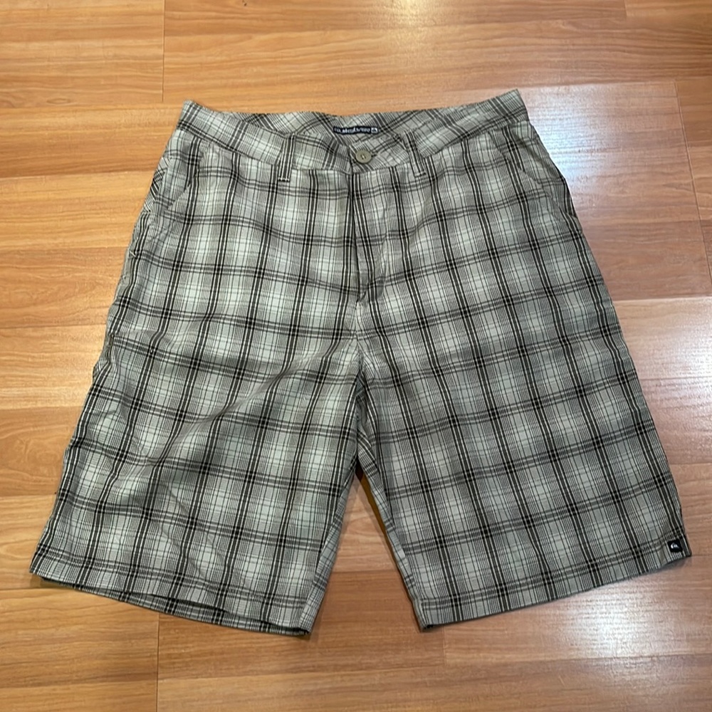 Quicksilver plaid shorts
